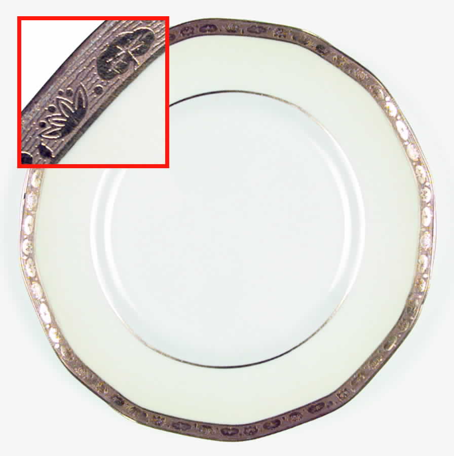 H807 Dinner Plate by Haviland-1