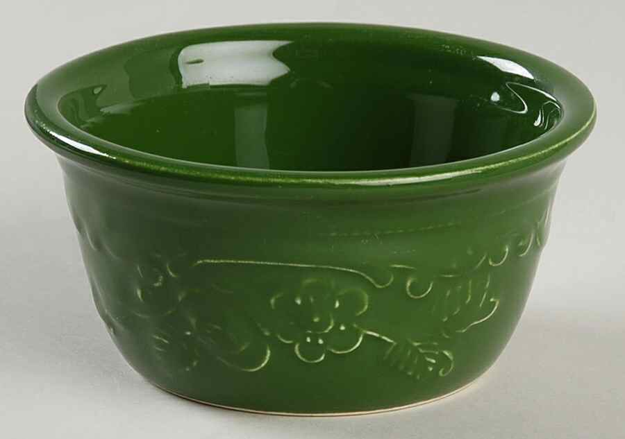 Oven Serve Green Ramekin by Homer Laughlin -1