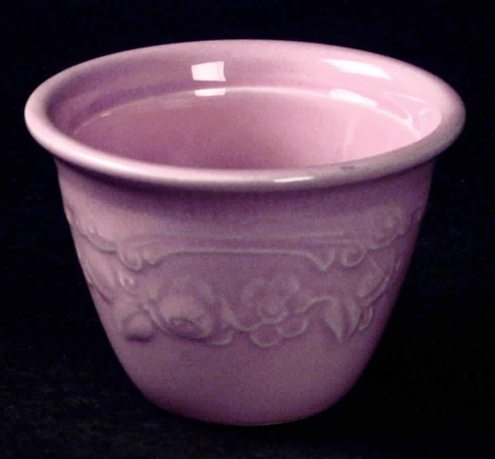 Oven Serve Pink Custard Cup by Homer Laughlin -1