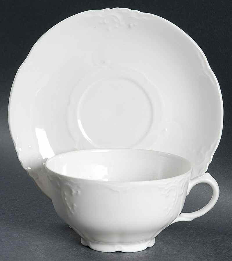HAB35 Footed Cup & Saucer Set by Habsburg-1