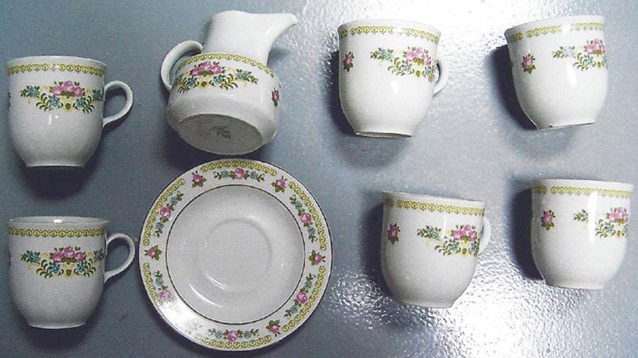 HEP13 Flat Cup & Saucer Set by Graf Von Henneberg-1
