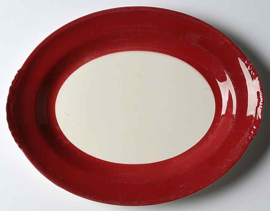 HLC944 11" Oval Serving Platter by Homer Laughlin -1