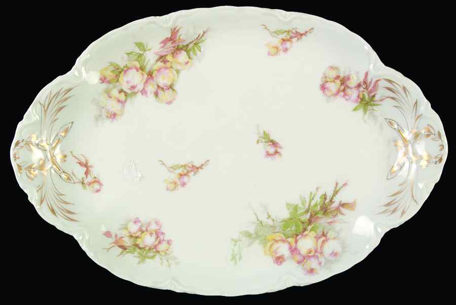 Schleiger 655a 13" Oval Serving Platter by Haviland-1