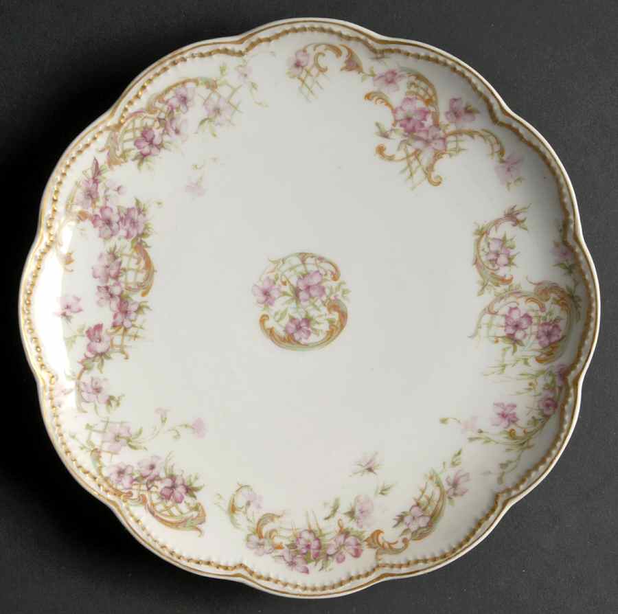 Schleiger 489a Coupe Salad Plate by Haviland-1
