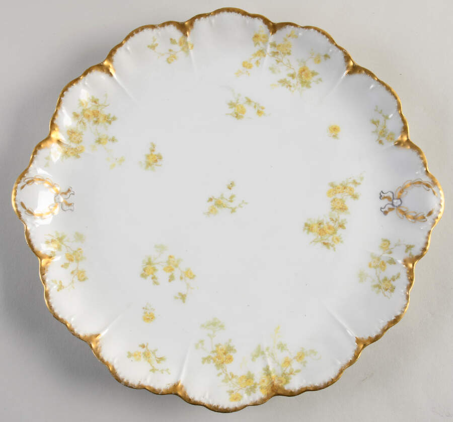 Schleiger 42o 13" Chop Plate (Round Platter) by Haviland-1