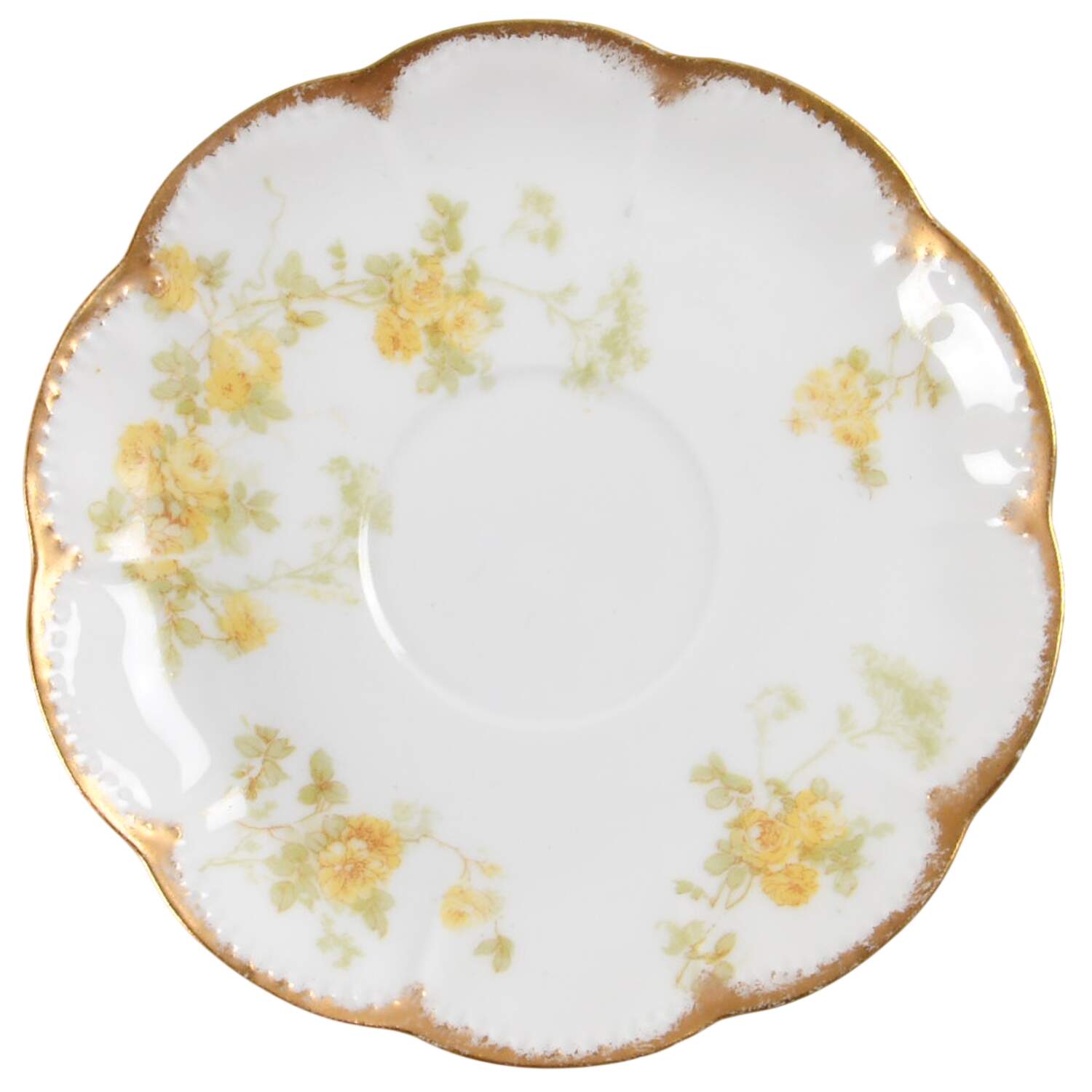 Schleiger 42o Saucer for Flat Cup by Haviland-1