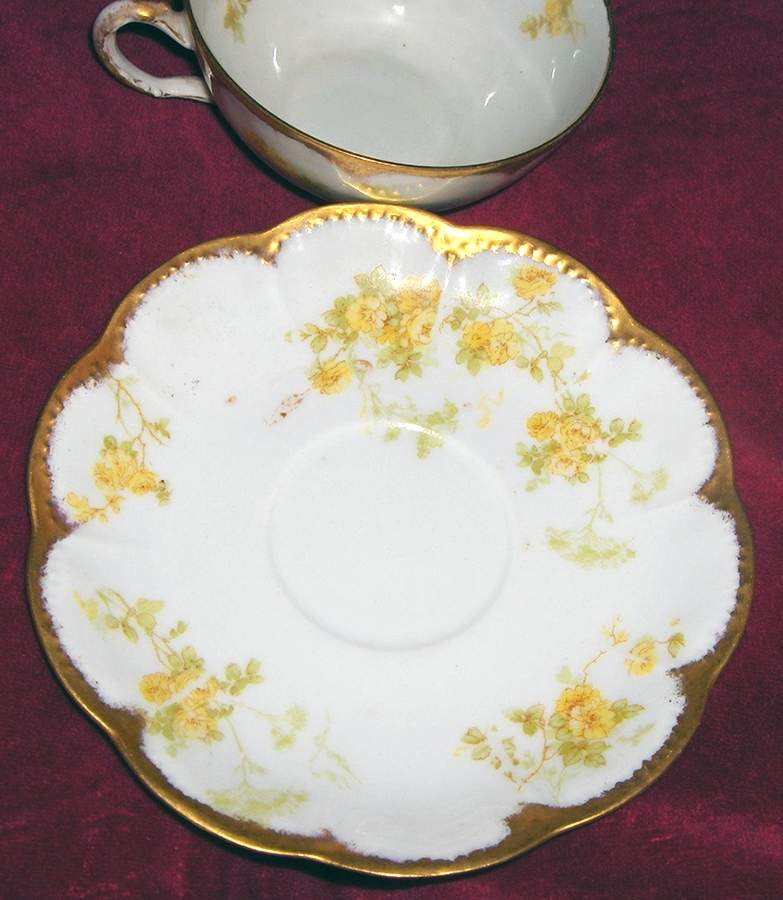 Schleiger 42o Saucer for Flat Cup by Haviland-1