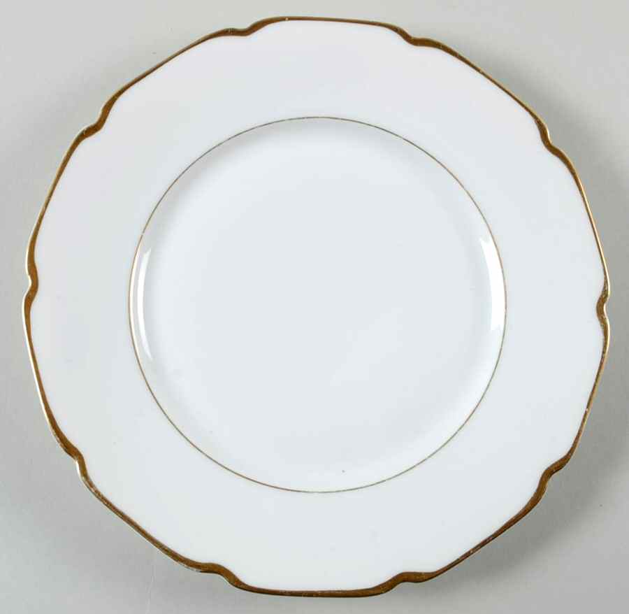 HC546 (WHITE) Luncheon Plate by Heinrich - H&C-1