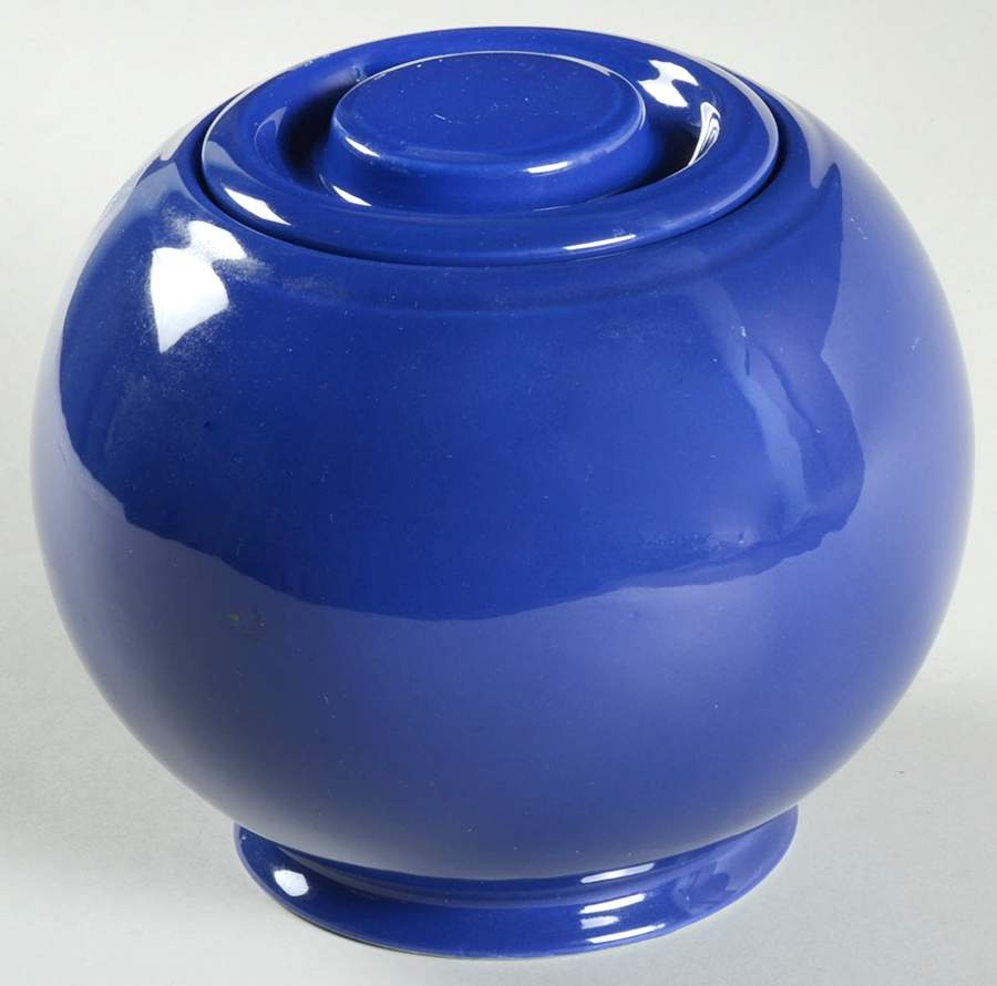 Fiesta Kitchen Kraft Medium Covered Jar & Lid by Homer Laughlin -1