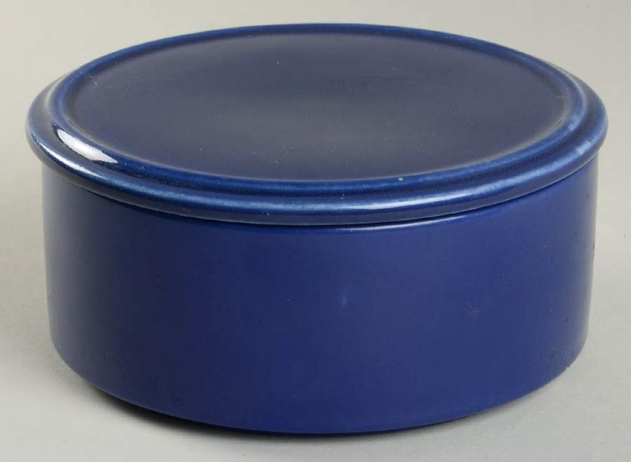 Fiesta Kitchen Kraft Small Refrigerator Jar & Lid by Homer Laughlin -1