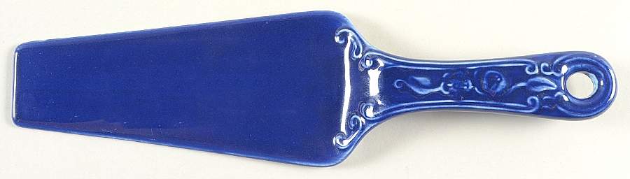 Fiesta Kitchen Kraft Solid Ceramic Pie/Cake Server by Homer Laughlin -1