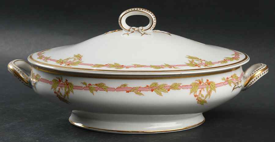 Schleiger 275-1 Oval Covered Vegetable by Haviland-1