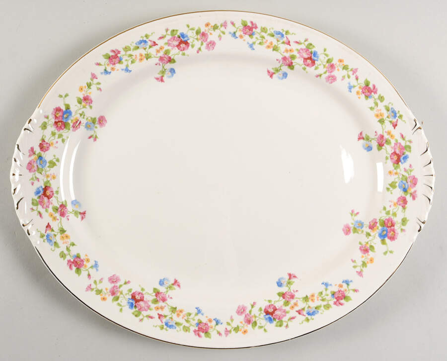 HLC953 15" Oval Serving Platter by Homer Laughlin -1