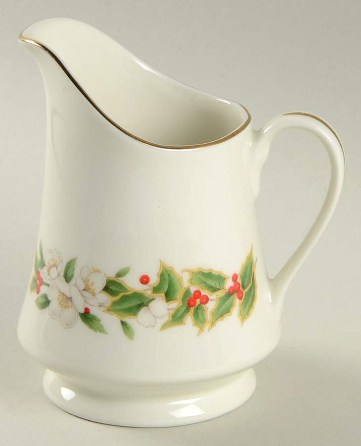 Golden December Creamer by Horchow-1