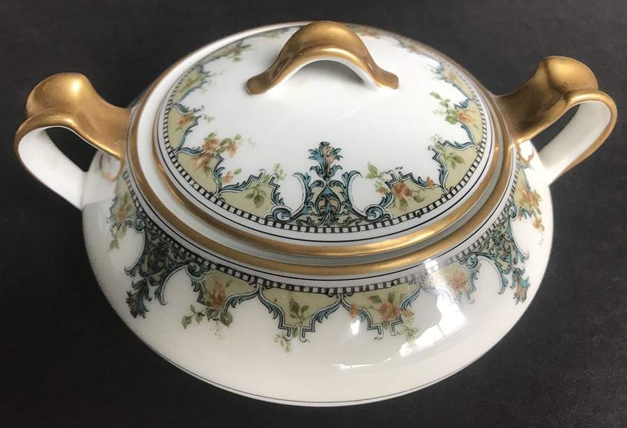 Schleiger 727-1 Sugar Bowl & Lid by Haviland-1
