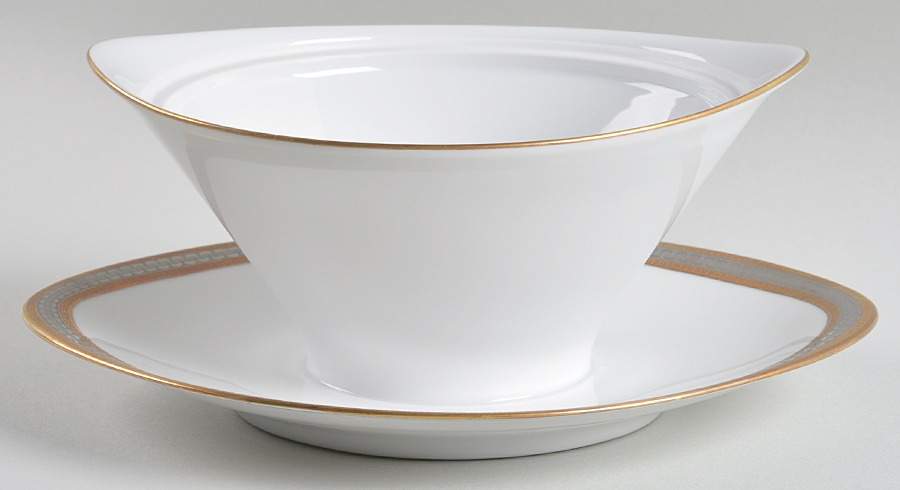 403895 Gravy Boat w/Attached Underplate No Lid by Hutschenreuther-1