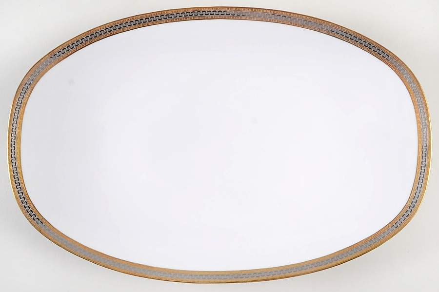 403895 14" Oval Serving Platter by Hutschenreuther-1