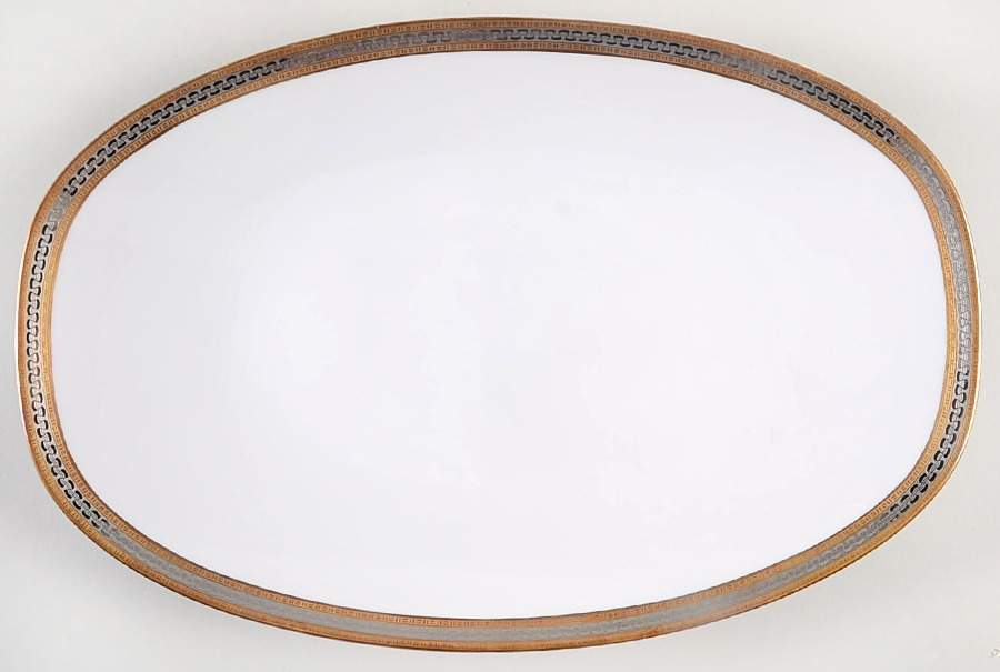 403895 12" Oval Serving Platter by Hutschenreuther-1