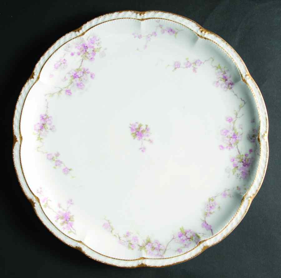 Schleiger 248q 12" Chop Plate (Round Platter) by Haviland-1