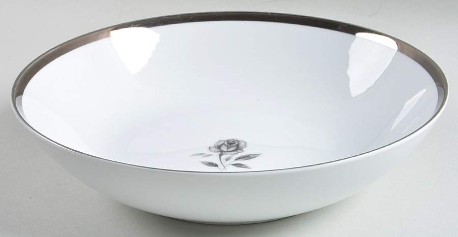 Midnight Rose 9" Round Vegetable Bowl by Hope Chest-1