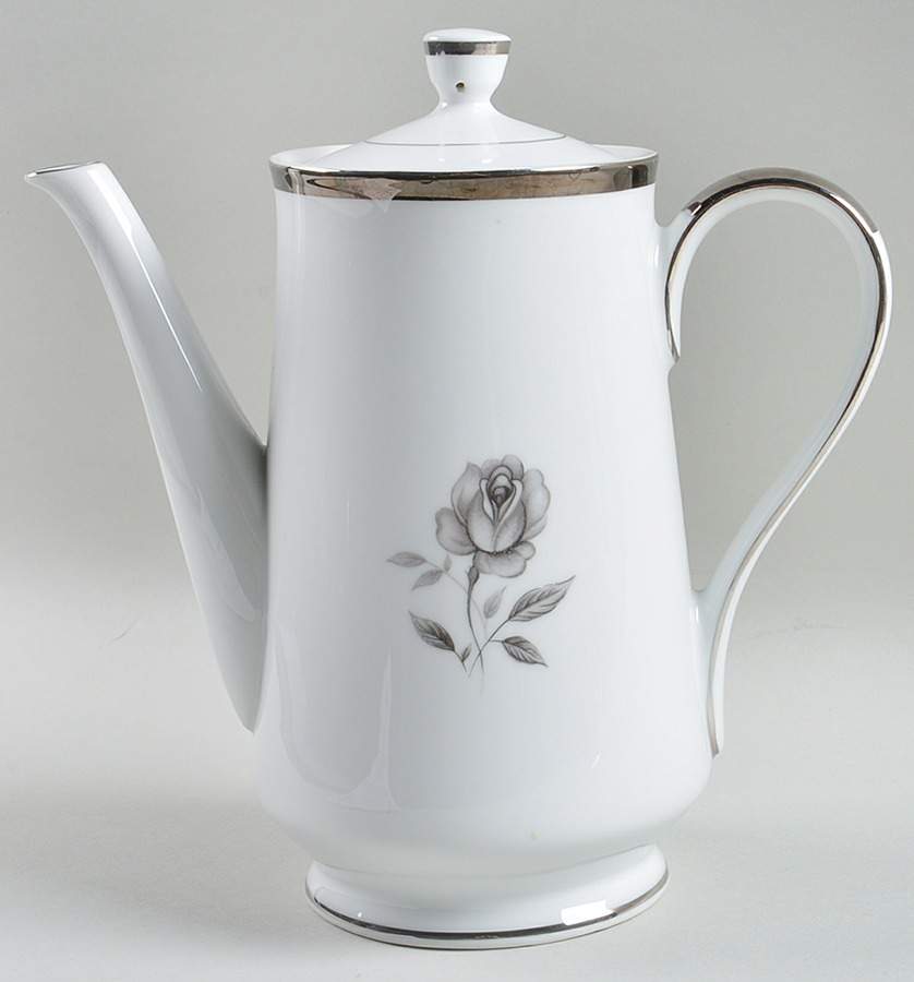 Midnight Rose Coffee Pot & Lid by Hope Chest-1