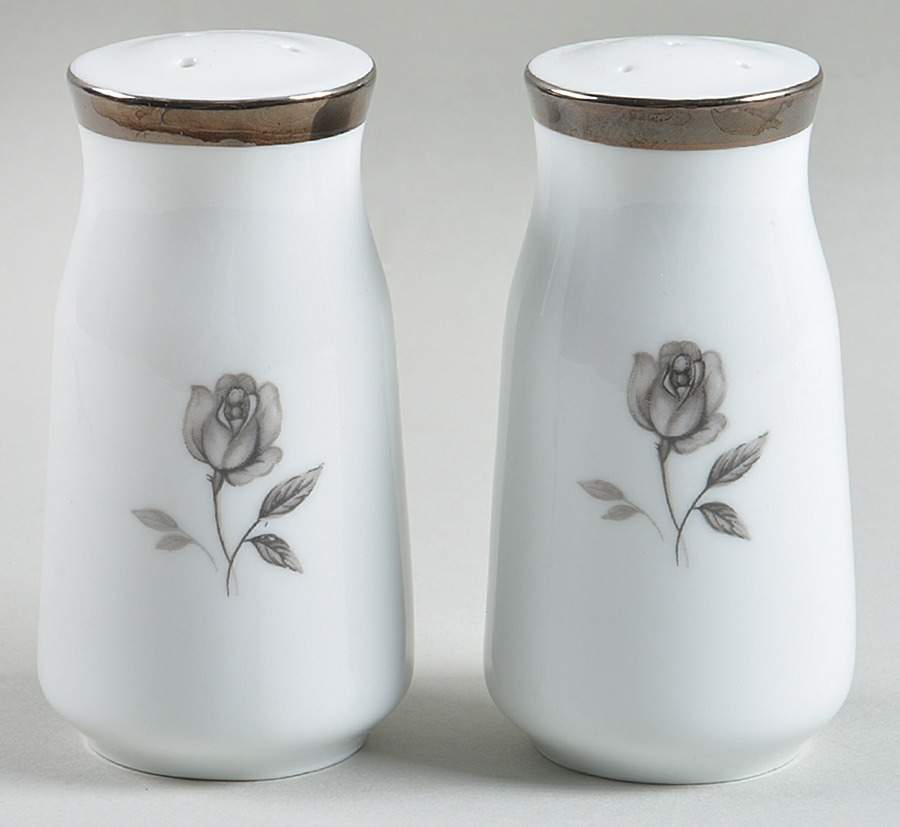 Midnight Rose Salt & Pepper Set by Hope Chest-1