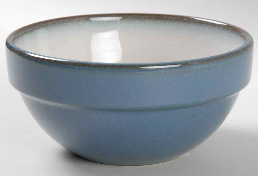 French Blue (Rim) Chowder Bowl by Heath-1