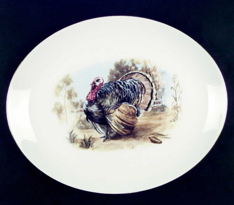 HLC957 13" Oval Serving Platter by Homer Laughlin -1