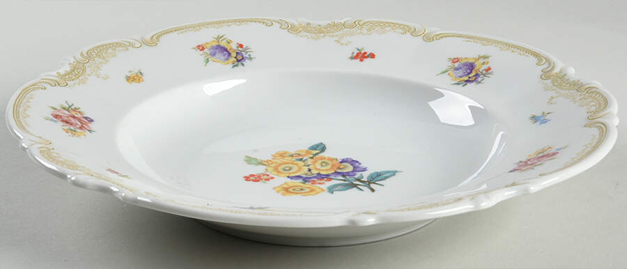 HUT675 Large Rim Soup Bowl by Hutschenreuther-1
