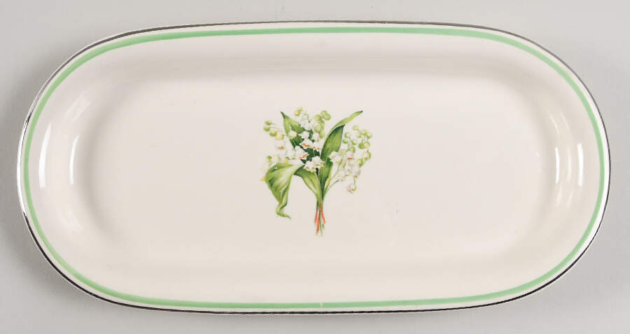 Lily of The Valley Celery by Homer Laughlin -1