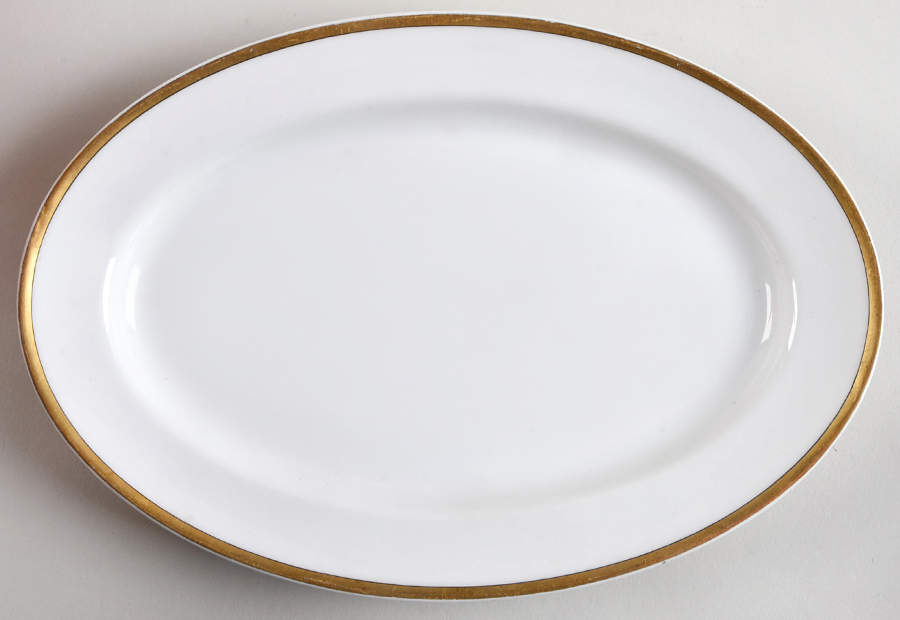 H873 9" Oval Serving Platter by Haviland-1