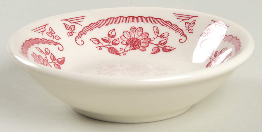American Rose 4 3/4" Fruit Bowl by Homer Laughlin -1