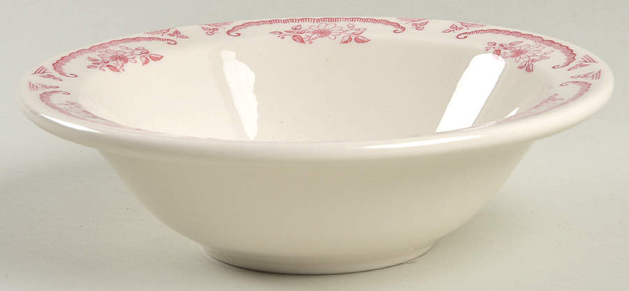 American Rose Rim Cereal Bowl by Homer Laughlin -1