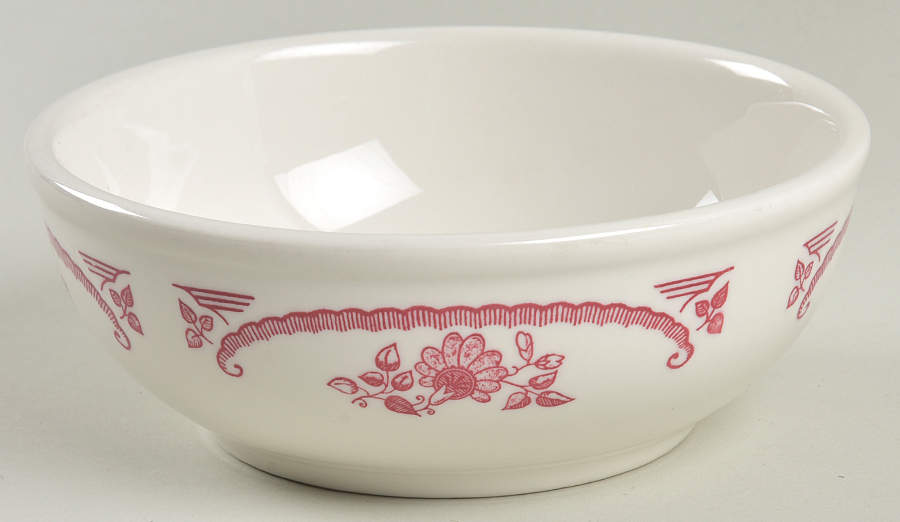 American Rose Coupe Cereal Bowl by Homer Laughlin -1