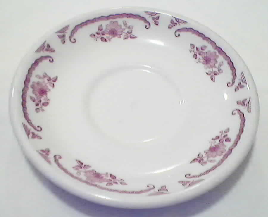 American Rose Saucer by Homer Laughlin -1