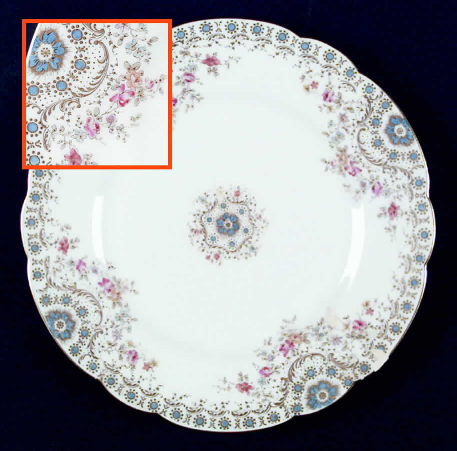 H876 Salad Plate by Haviland-1