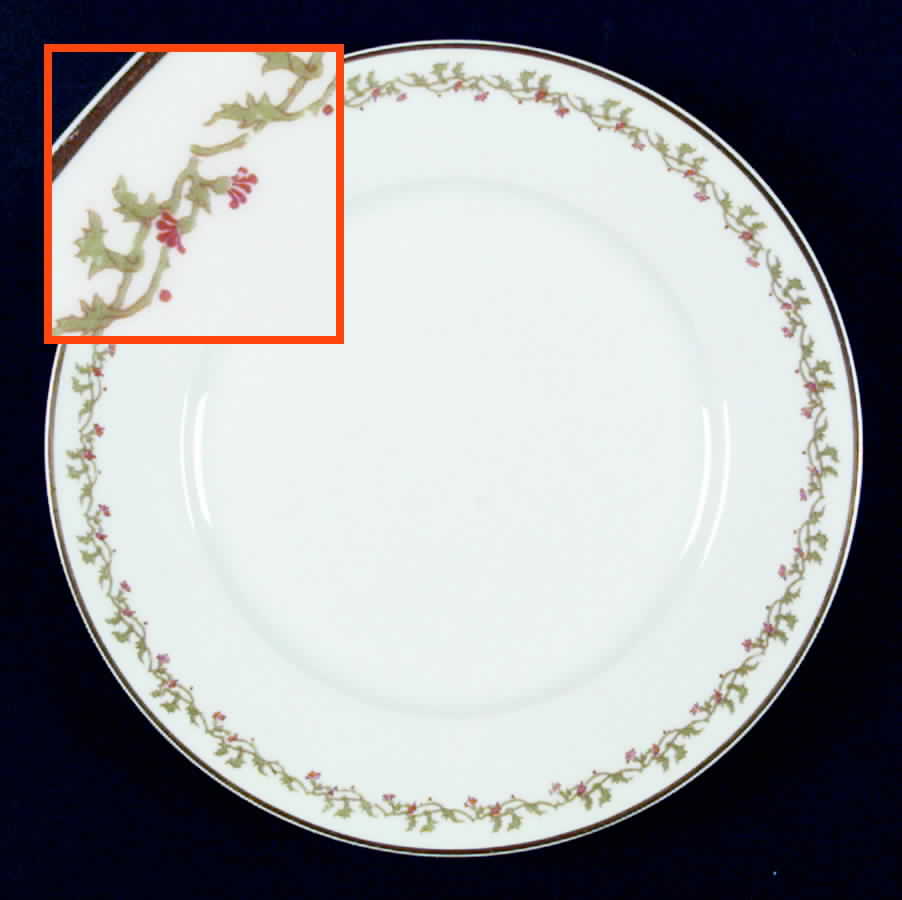 Schleiger 870 Luncheon Plate by Haviland-1