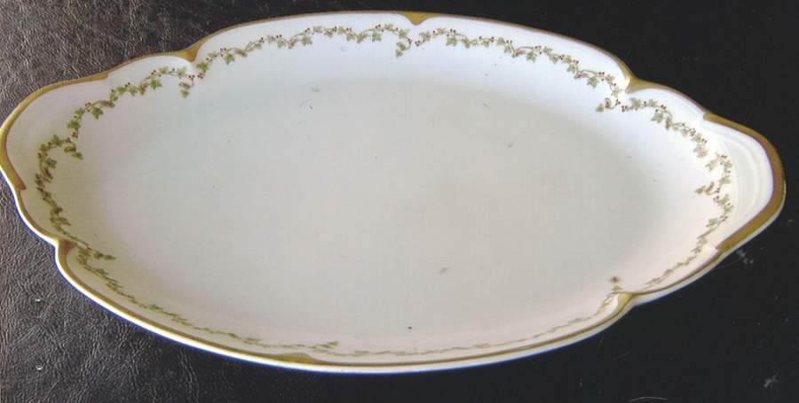 Schleiger 870 11" Oval Serving Platter by Haviland-1