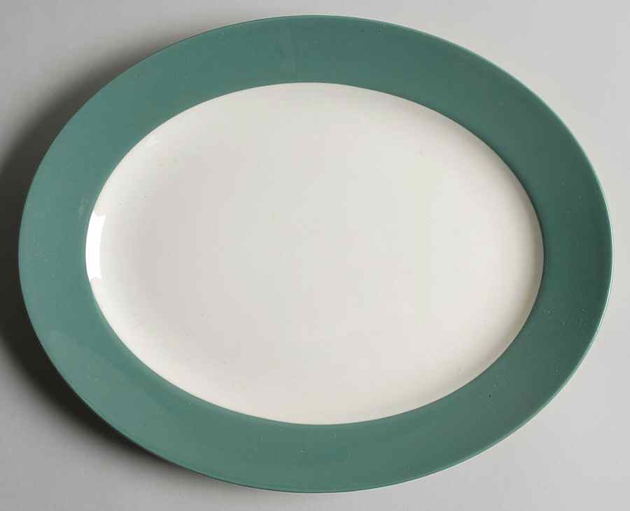 HLC965 11" Oval Serving Platter by Homer Laughlin -1