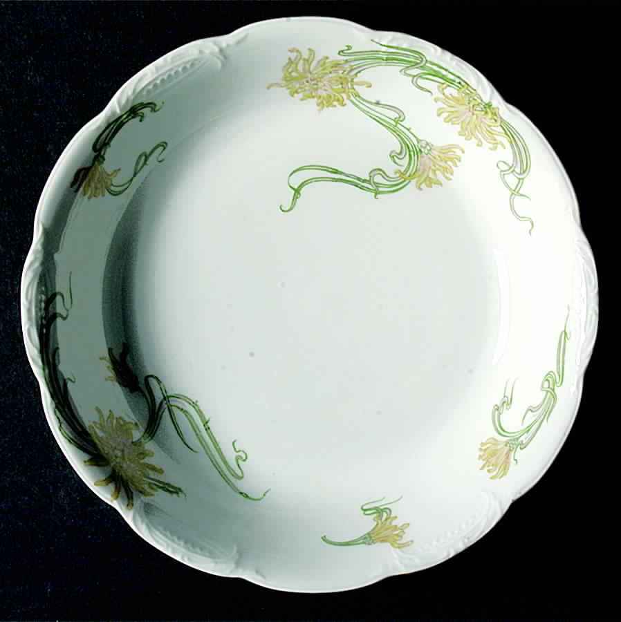 Schleiger 492A Coupe Soup Bowl by Haviland-1