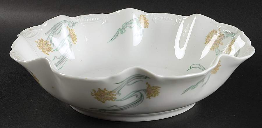 Schleiger 492A 10" Large Salad Serving Bowl by Haviland-1