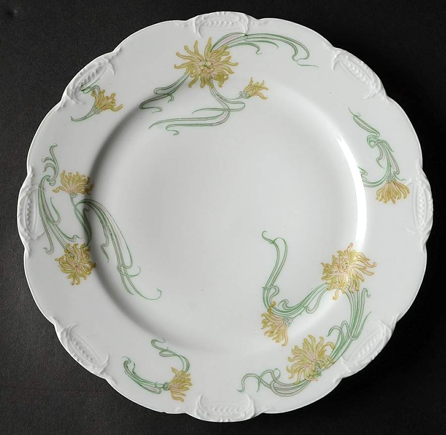 Schleiger 492A Luncheon Plate by Haviland-1