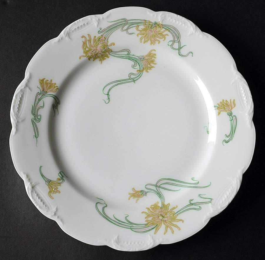 Schleiger 492A Luncheon Plate by Haviland-1
