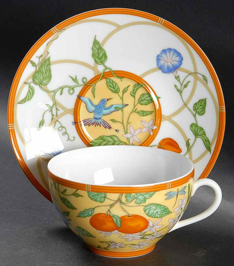 Siesta Breakfast Cup & Saucer Set by Hermes-1