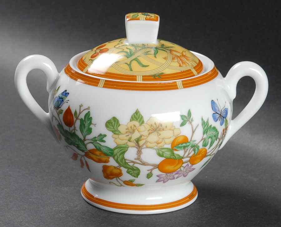 Siesta Sugar Bowl & Lid by Hermes-1