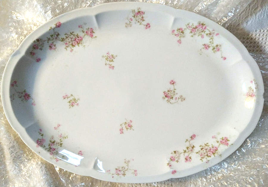 Schleiger 320-7 18" Oval Serving Platter by Haviland-1