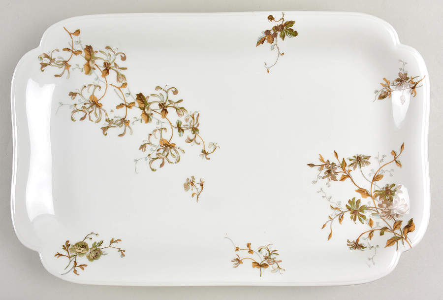 Schleiger 1154 18" Rectangular Serving Platter by Haviland-1