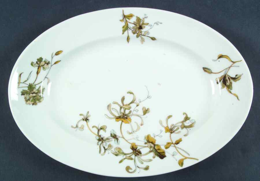 Schleiger 1154 11" Oval Serving Platter by Haviland-1