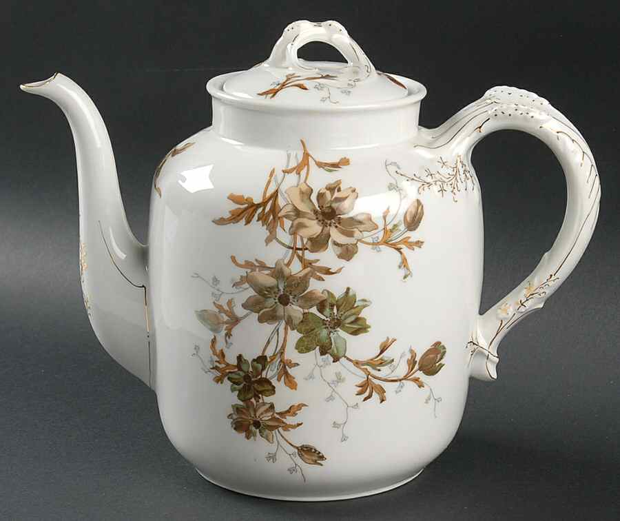 Schleiger 1154 Teapot & Lid by Haviland-1