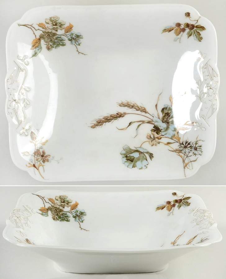 Schleiger 1154 10" Rectangular Vegetable Bowl by Haviland-1